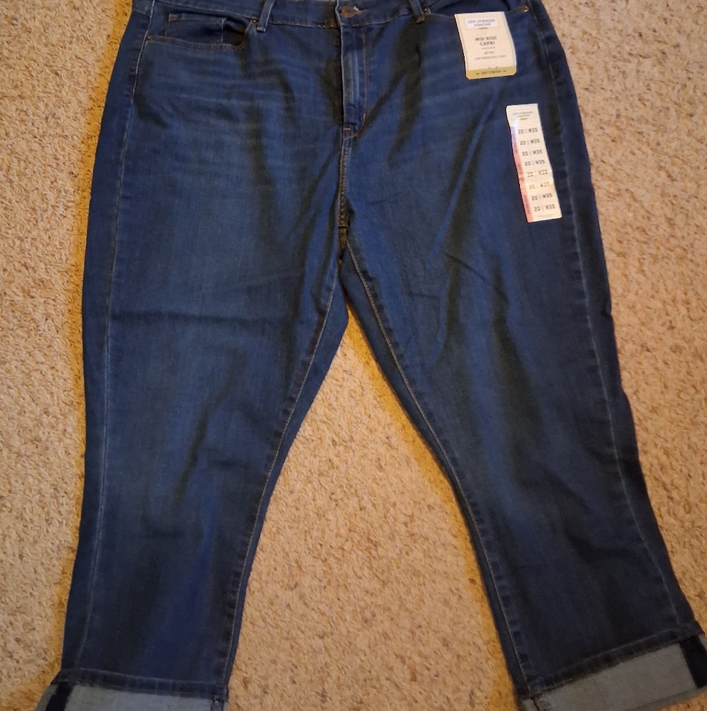 Levi's Dark Blue Boyfriend Jeans
